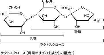 乳果オリゴ700粉末(飼料用)_構造式